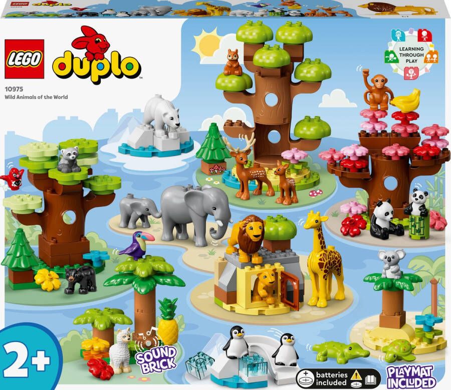 LEGO DUPLO 10975 Wilde dieren van de wereld