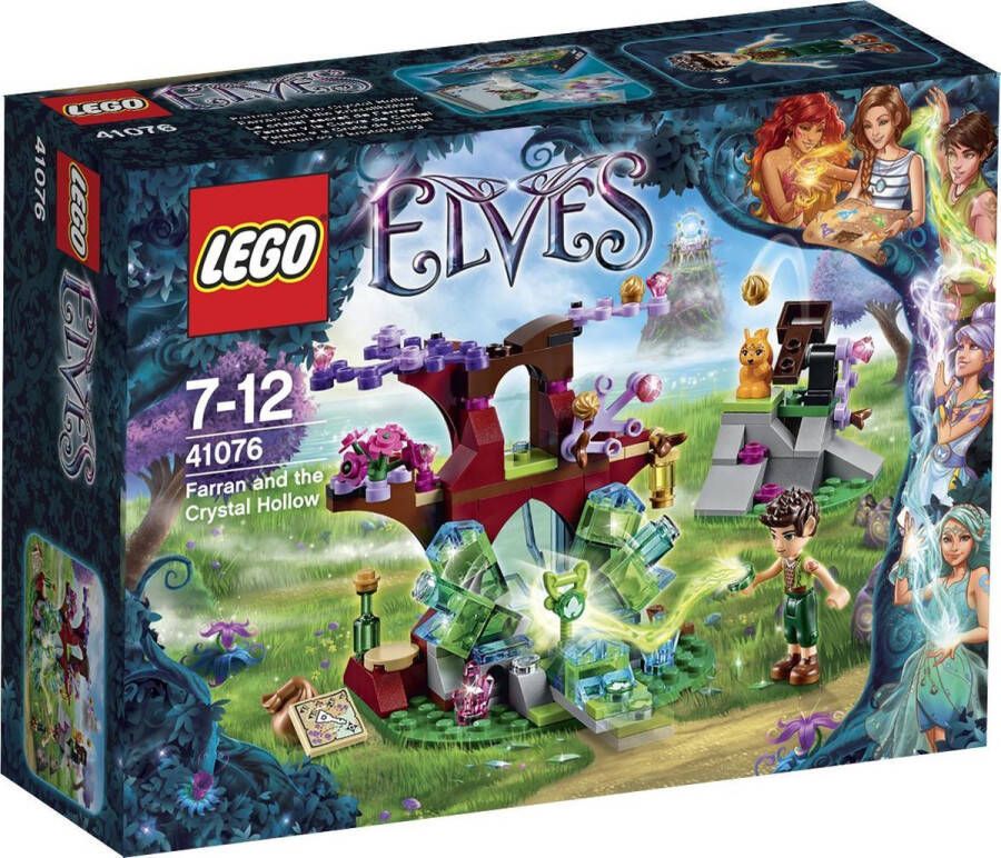 LEGO Elves Farran en de Kristalgrot 41076