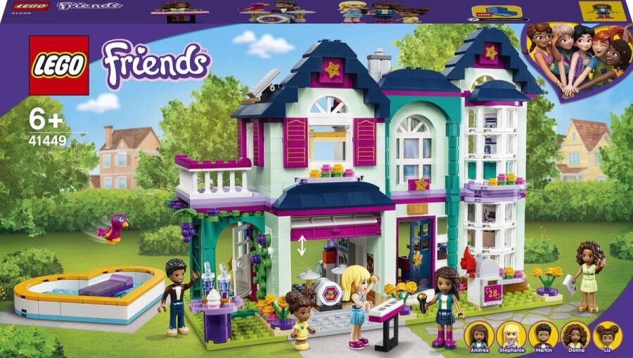 LEGO Friends Andrea&apos;s familiehuis 41449