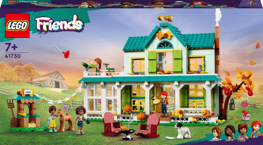 LEGO Friends Autumns huis Poppenhuis Speelset met Minipoppetjes en Accessoires 41730