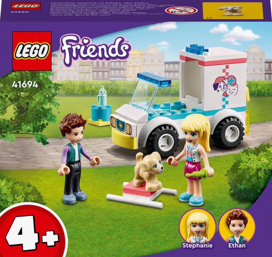 LEGO Friends Dierenambulance Dierenarts Speelgoed 41694