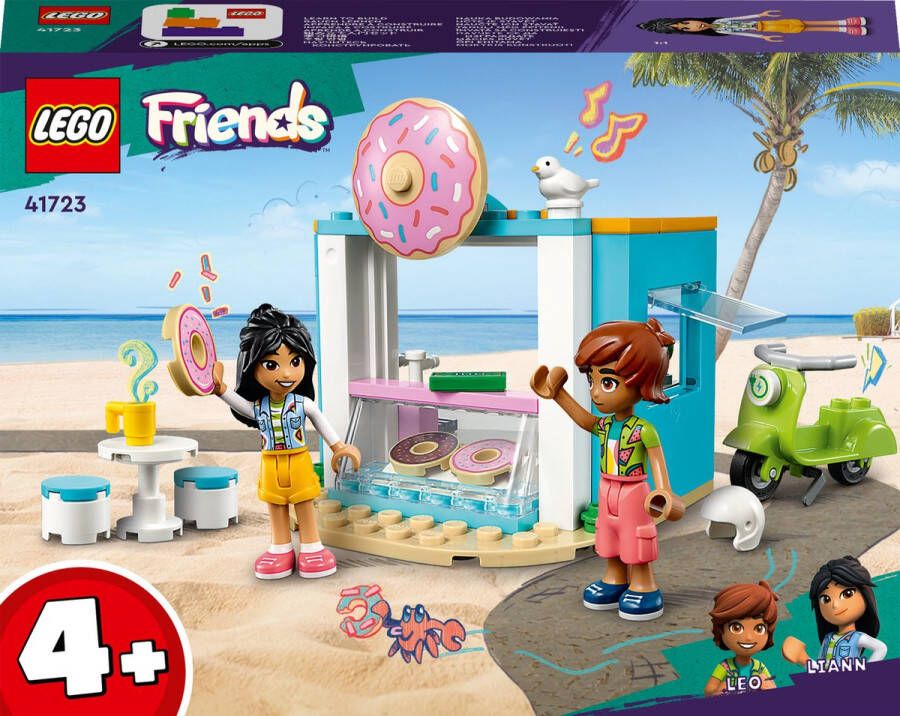 LEGO Friends Donutwinkel Speelset voor Kinderen vanaf 4 Jaar met Minipoppetjes 41723