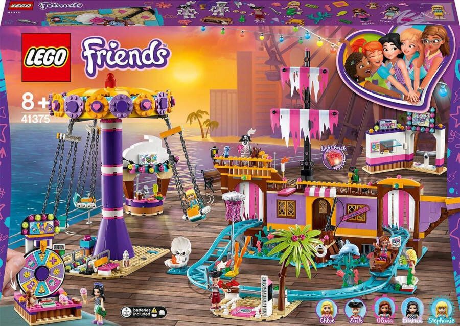 LEGO Friends Heartlake City pier met kermisattracties 41375