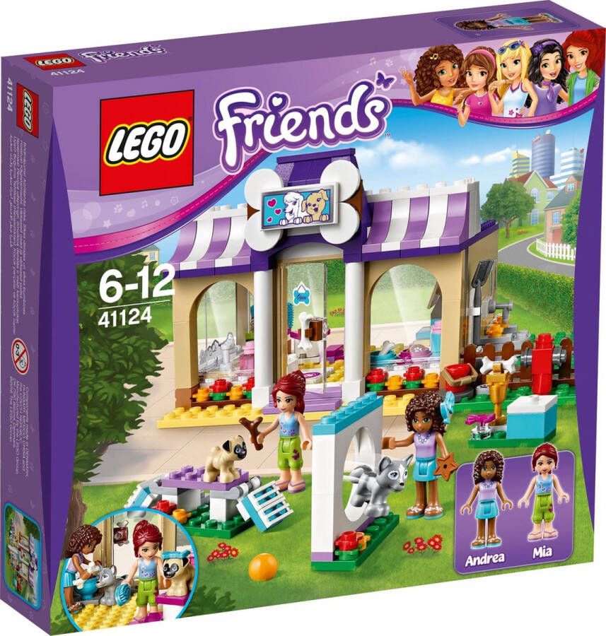 LEGO Friends Heartlake puppy dagverblijf 41124
