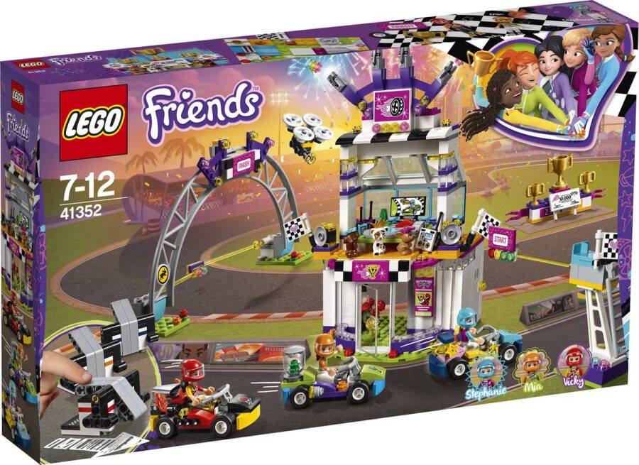 LEGO Friends Kart De Grote Racedag 41352