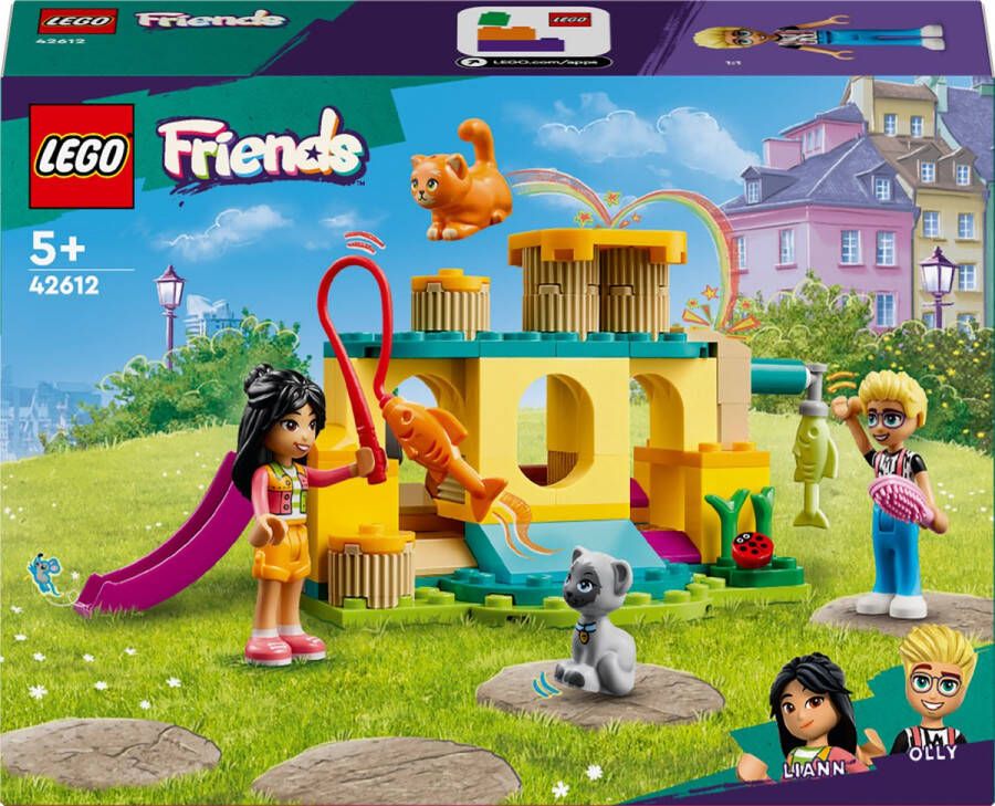 LEGO Friends Kattenspeeltuin 42612