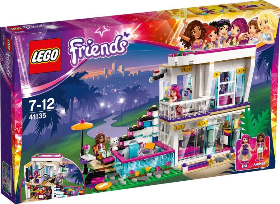 LEGO Friends Livi's Popsterrenhuis 41135