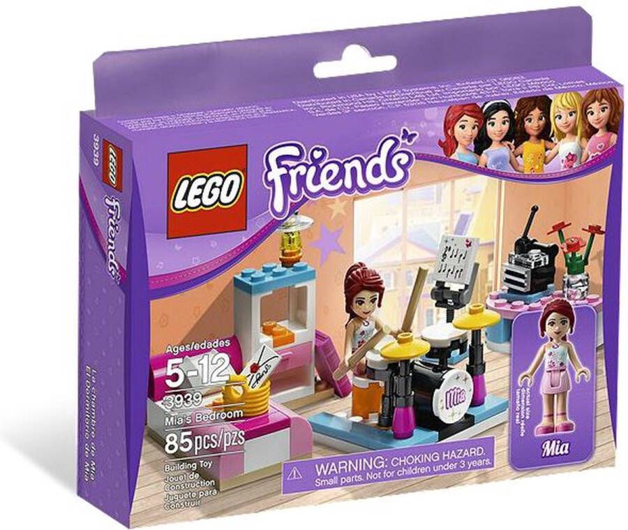 LEGO Friends Mia's Slaapkamer 3939