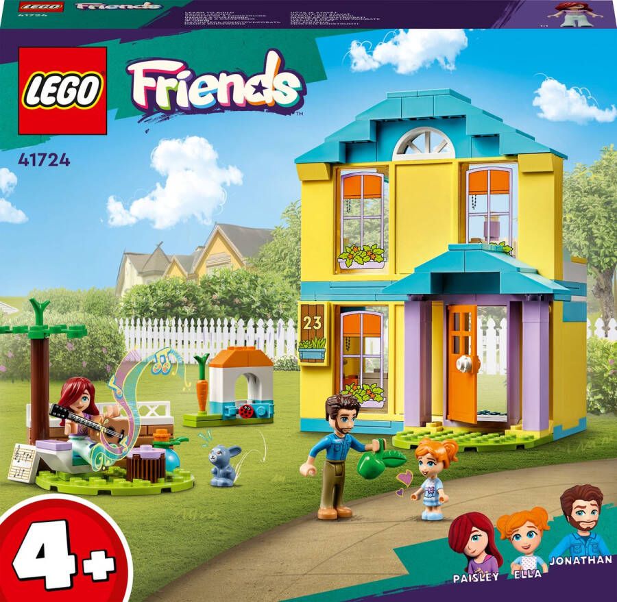 LEGO Friends Paisley s huis Poppenhuis Speelgoed voor Kinderen vanaf 4 Jaar 41724