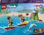 LEGO Friends Strand waterscooter Speelgoed Voertuig Set met Poppetjes voor Kinderen 42623 - Thumbnail 1