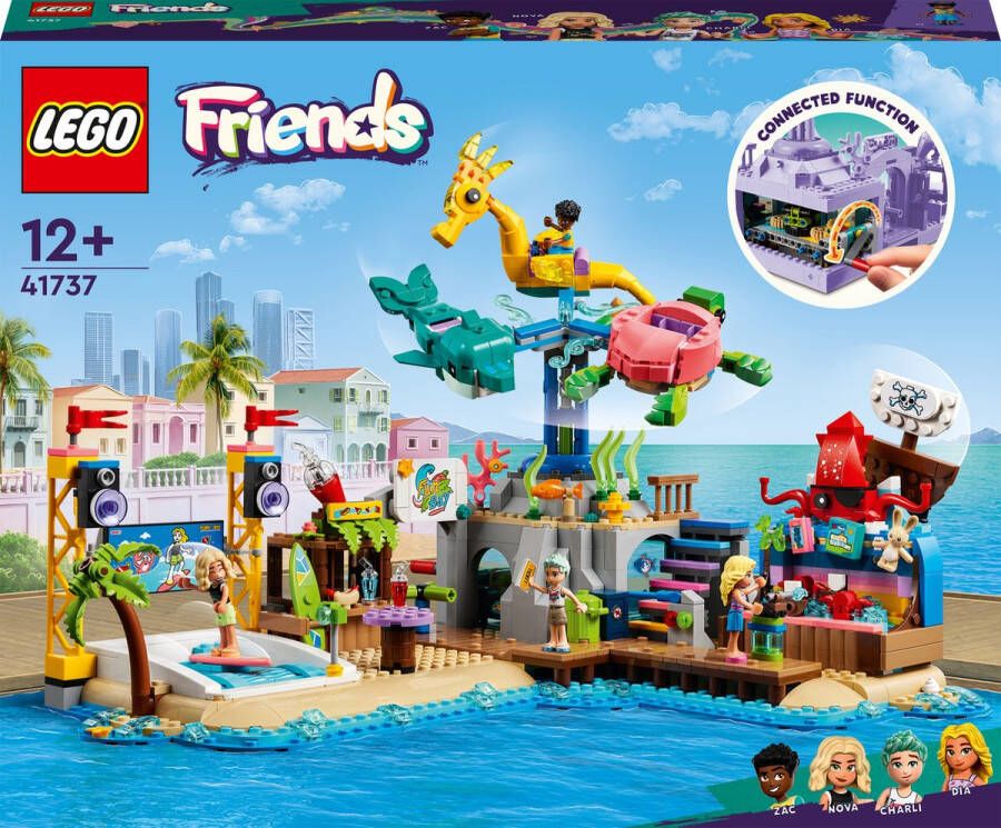 LEGO Friends Strandpretpark Bouwset voor 12+ en Tieners 41744