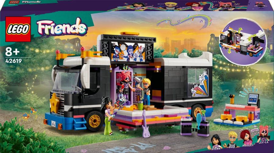 LEGO Friends 42619 Toerbus van popster