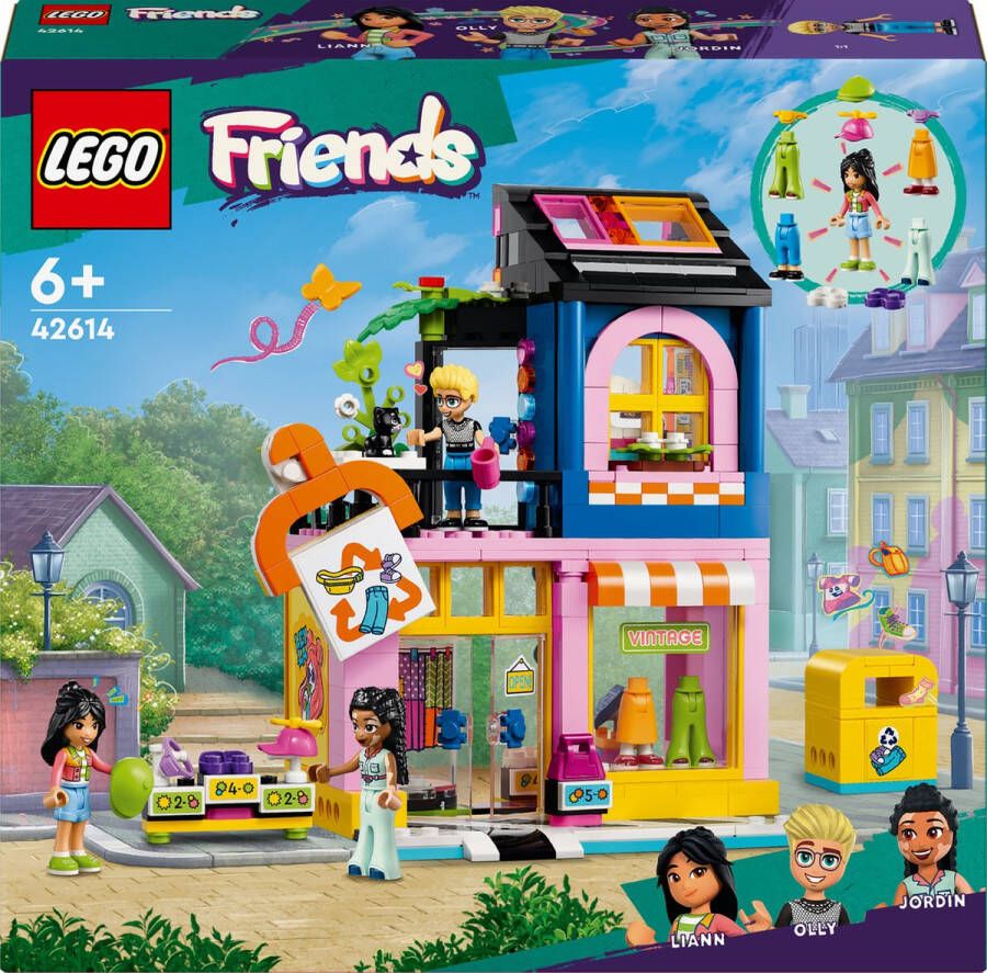 LEGO Friends Vintage kledingwinkel 42614