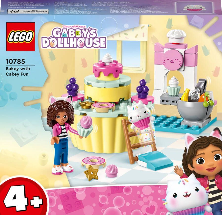 LEGO Gabby's Dollhouse Bakken met Cakey 10785
