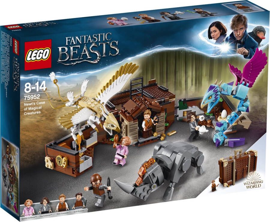 LEGO Harry Potter Fantastic Beasts Newt's Koffer met Magische Wezens 75952