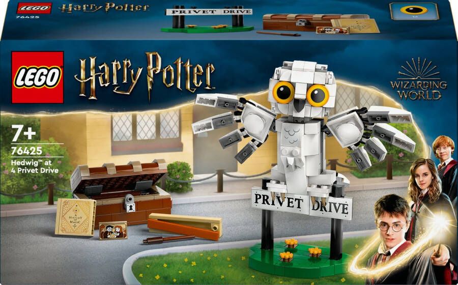 LEGO Harry Potter 76425 sneeuwuil Hedwig™ bij Ligusterlaan 4