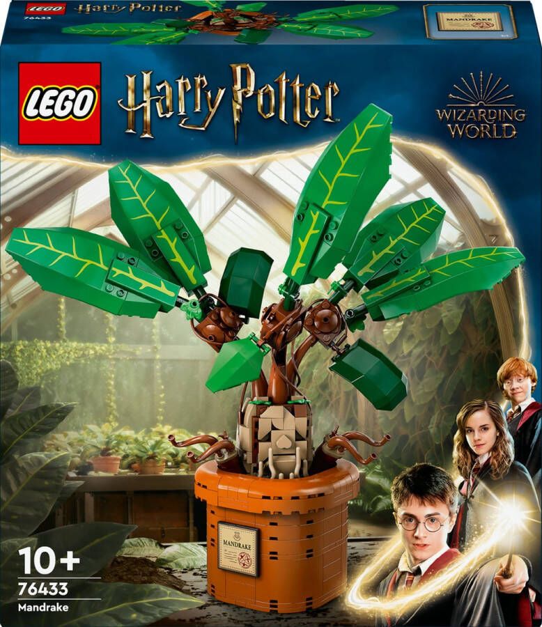 LEGO Harry Potter 76433 Alruin Plant en pot Magisch cadeau-idee voor kinderen