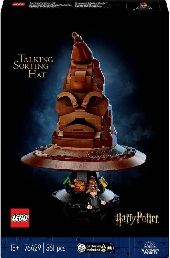 LEGO Harry Potter 76429 De sorteerhoed die praat cadeau-idee Zweinstein-thema