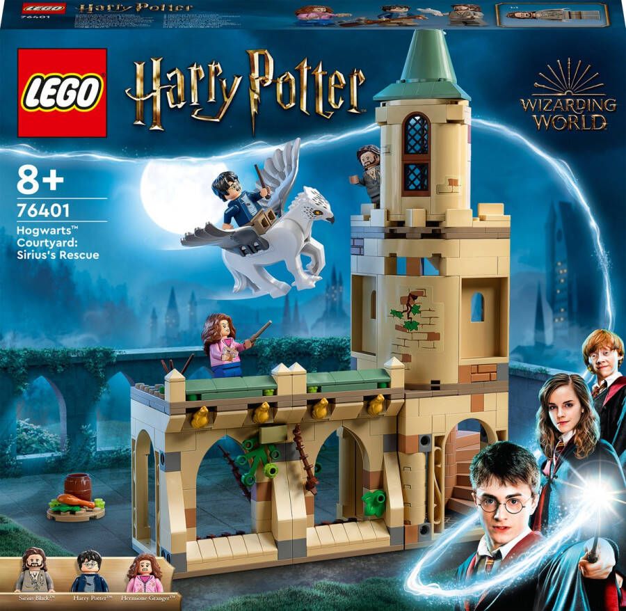 LEGO Harry Potter 76401 zweinstein binnenplaats: sirius&apos; redding