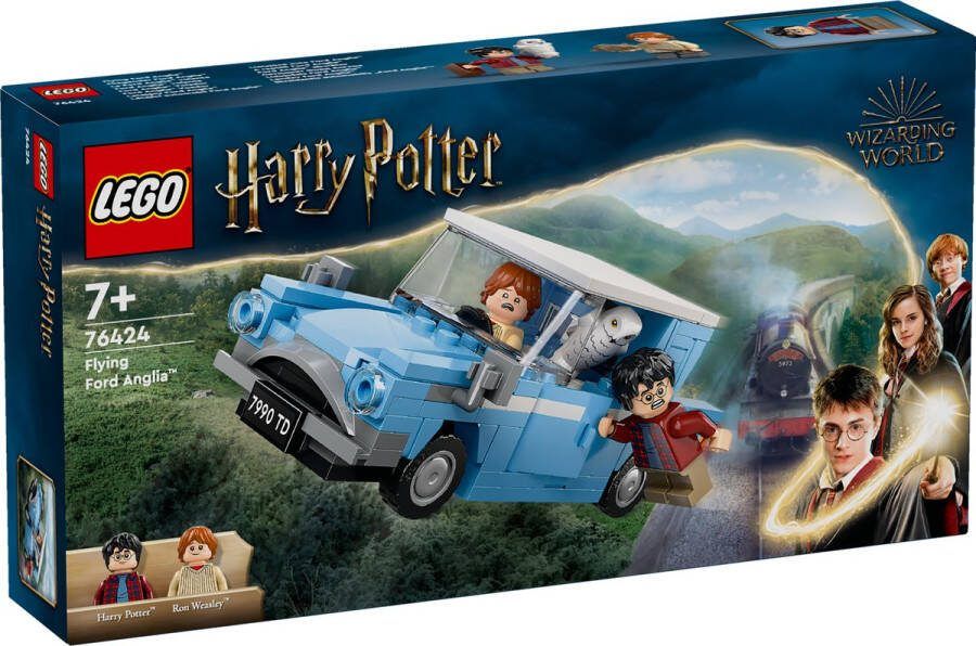 LEGO Harry Potter Vliegende Ford Anglia Speelgoed Auto Bouwpakket voor Kinderen 76424