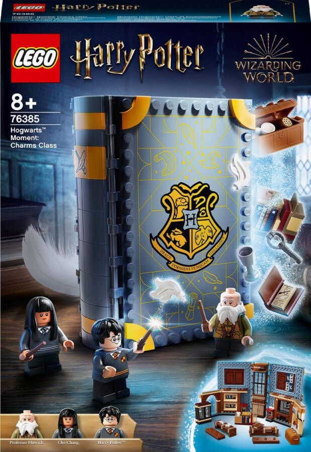 LEGO Harry Potter ™ 76385 Hogwarts: Spells Course boek inclusief Harry Potter ™ en Professor Flitwick minifiguren