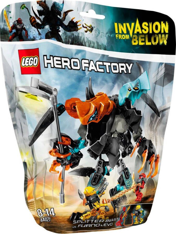 LEGO Hero Factory SPLIJTBEEST vs. FURNO & EVO 44021