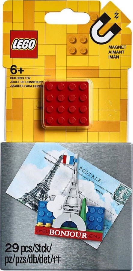 LEGO Iconic Eiffeltoren bouwbare magneet 854011