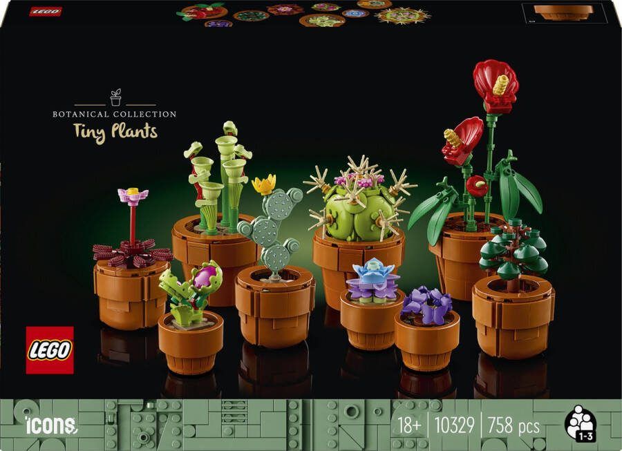 LEGO Icons Miniplantjes Botanical Collection 10329