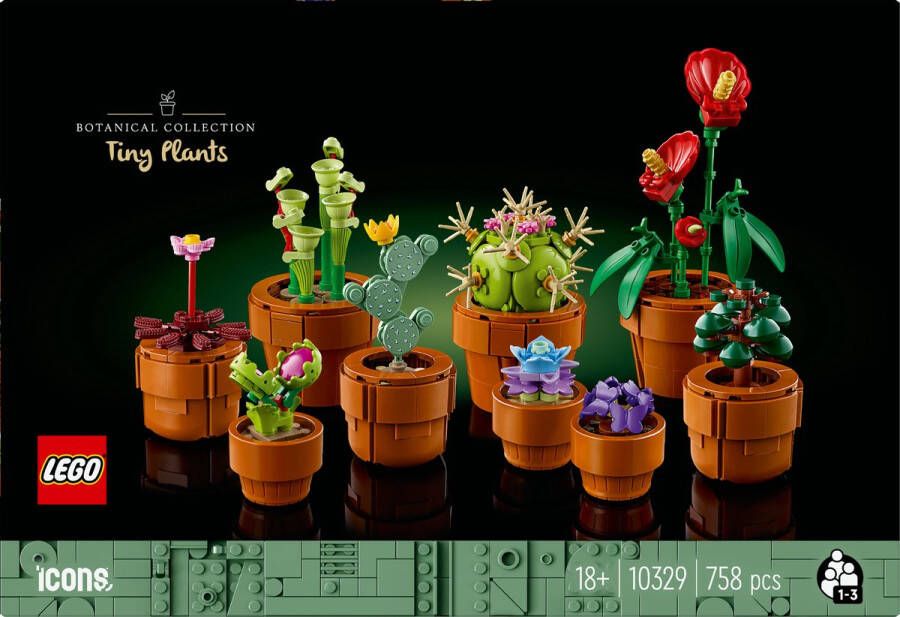 LEGO Icons Miniplantjes Botanical Collection 10329