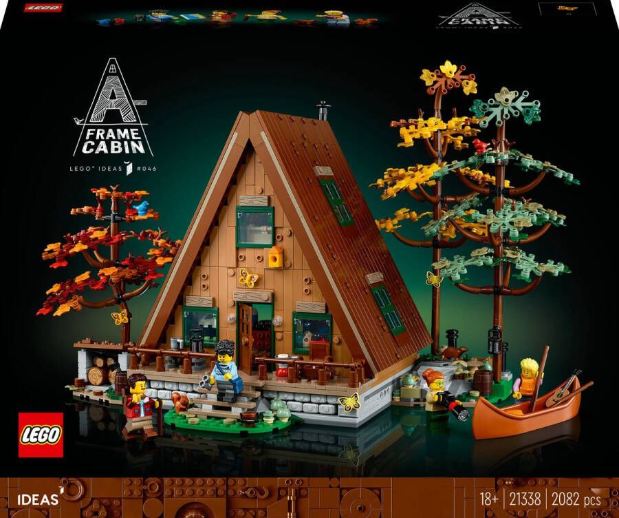 LEGO A-frame boshut (21338) 21338 A-Frame Cabin