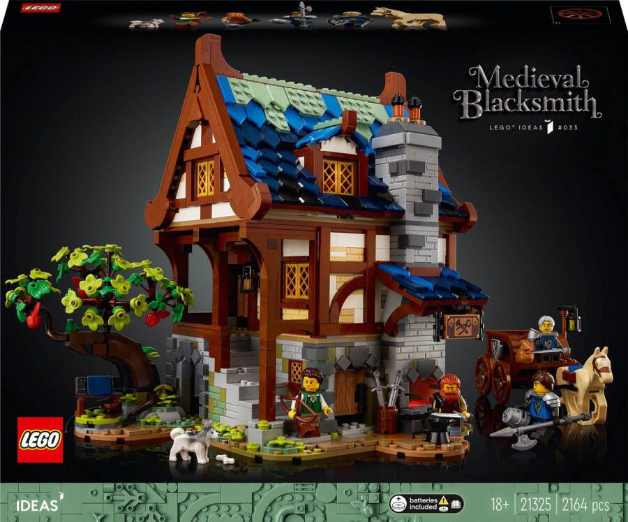 LEGO Ideas Middeleeuwse Smid 21325