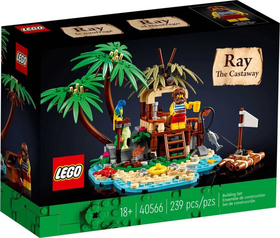 LEGO Ideas Ray de Schipbreukeling 40566