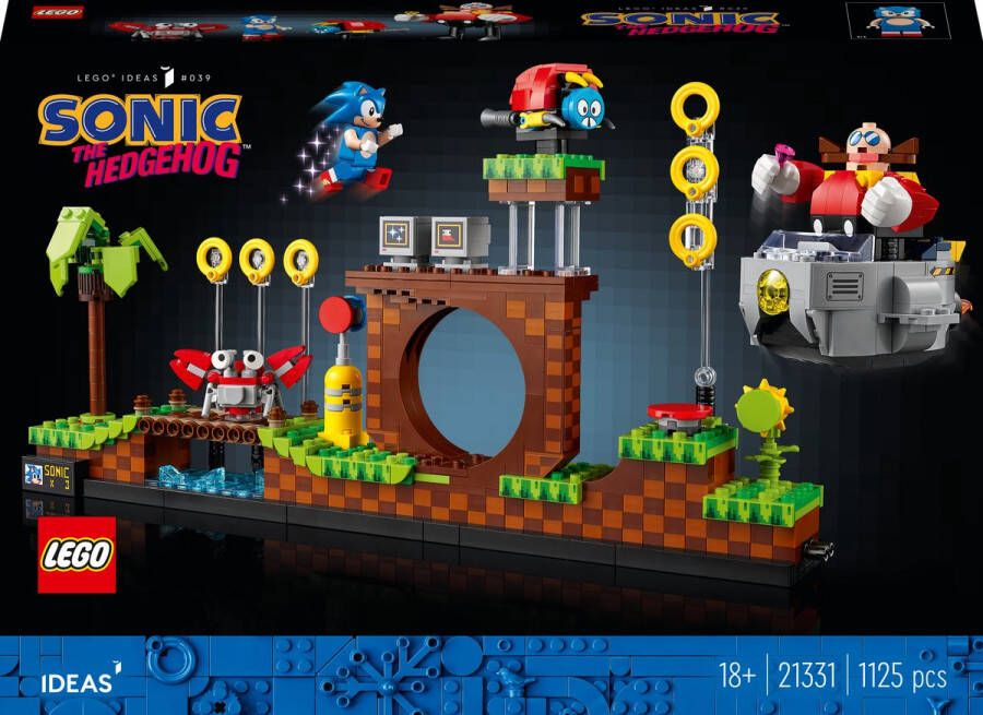 LEGO IDEAS Sonic the Hedgehog Green Hill Zone 21331