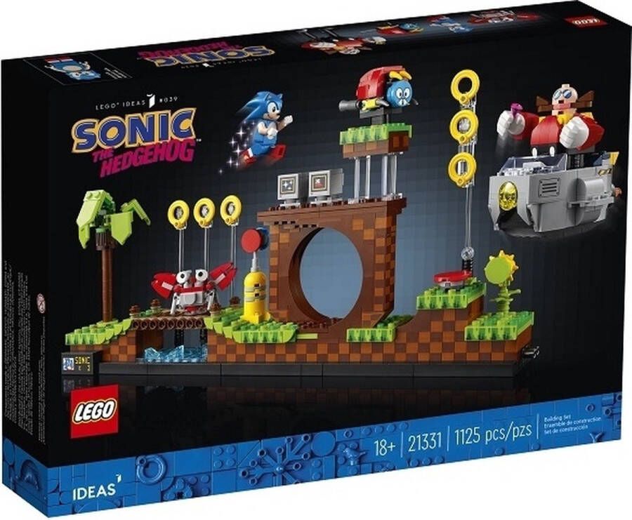 LEGO IDEAS Sonic the Hedgehog Green Hill Zone 21331