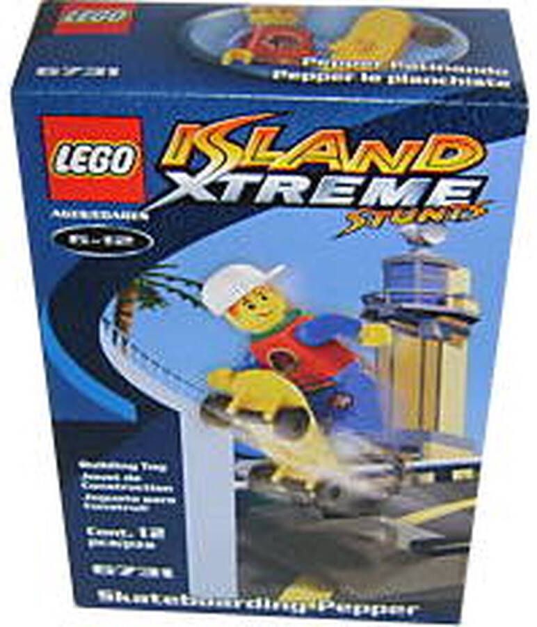 LEGO Island Extreme Stunts Skateboarding Peper 6731