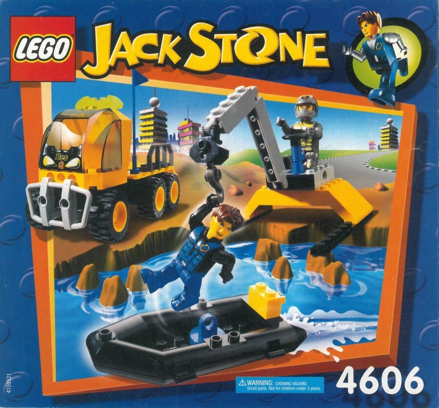 LEGO Jack Stone Aqua Res-Q Transport 4606