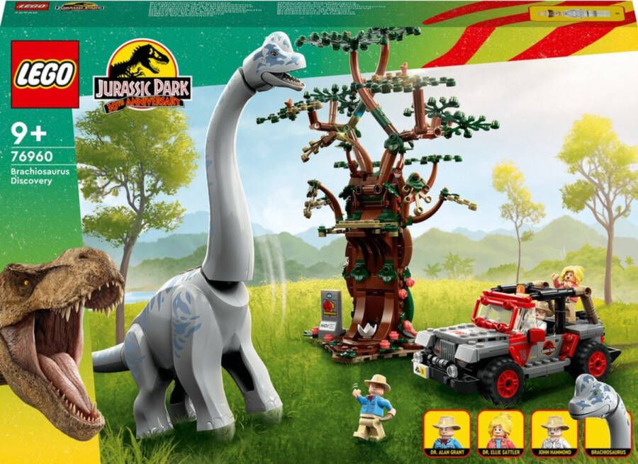 LEGO Jurassic Park Brachiosaurus ontdekking Dinosaurus Speelgoed 76960