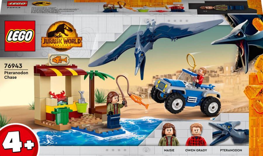 LEGO Jurassic World 76943 Achtervolging van Pteranodon