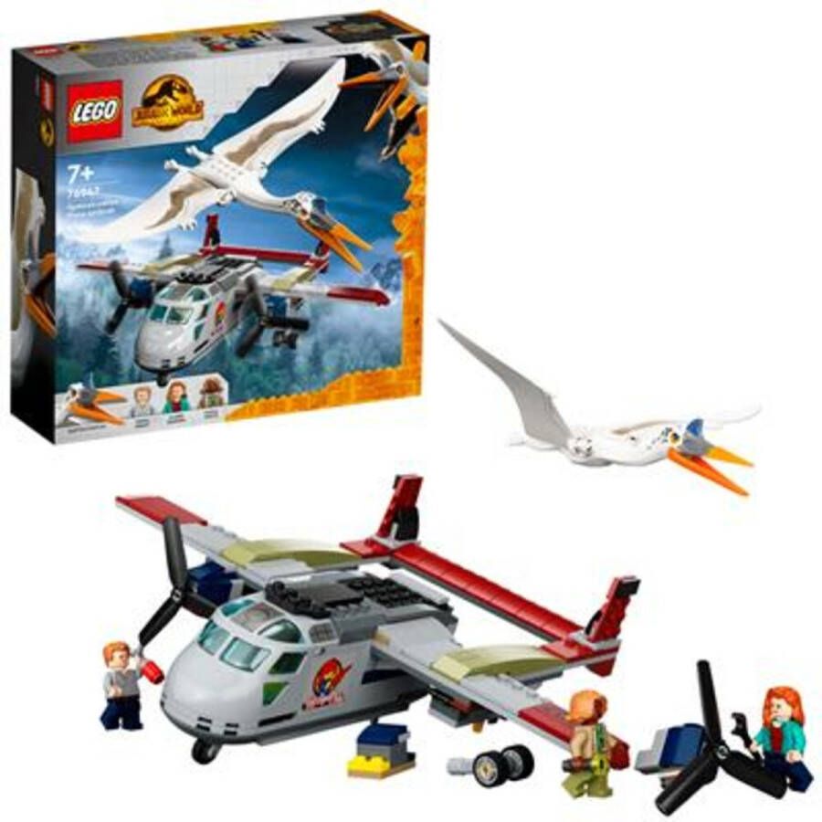 LEGO Jurassic World 76947 quetzalcoatlus vliegtuighinderlaag 76947