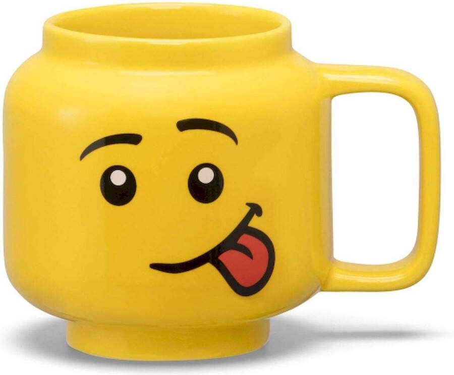 LEGO Keramische Mok Hoofd Silly 255 ml Aardewerk Geel