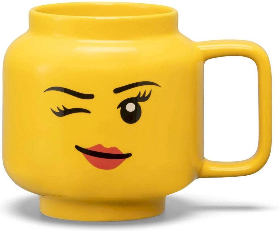 LEGO Keramische Mok Hoofd Winky 530 ml Aardewerk Geel