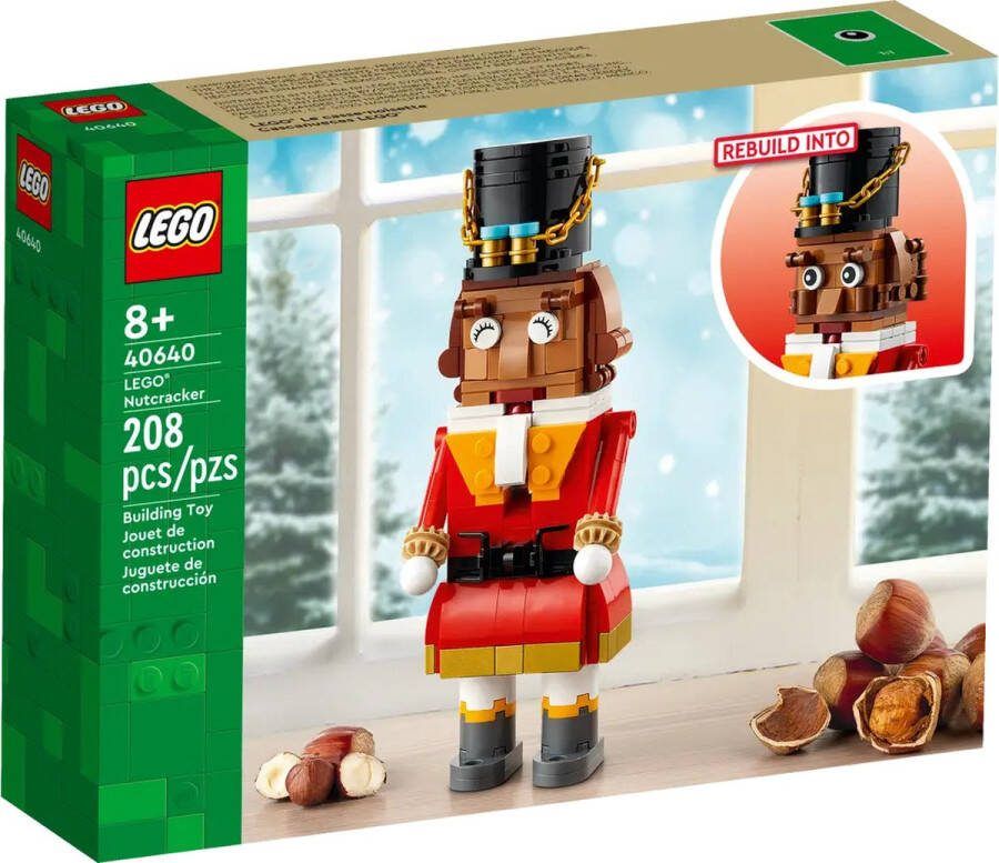LEGO 40640 De Notenkraker Feestelijke bouwset voor jongens en meisjes