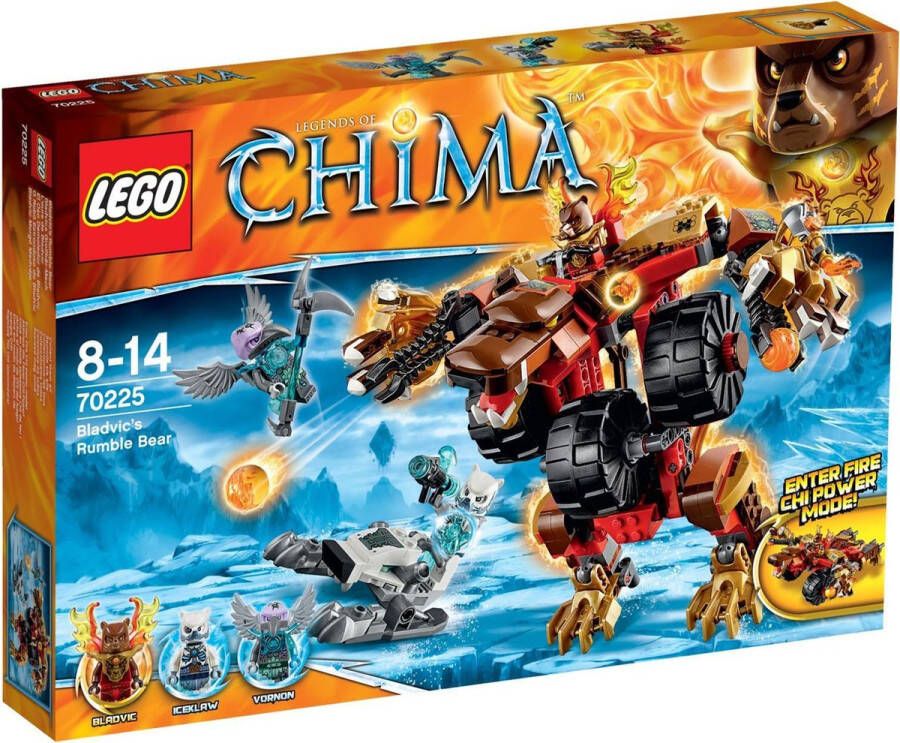 LEGO Legends of Chima Bladvic's Vechtmachine (70225)