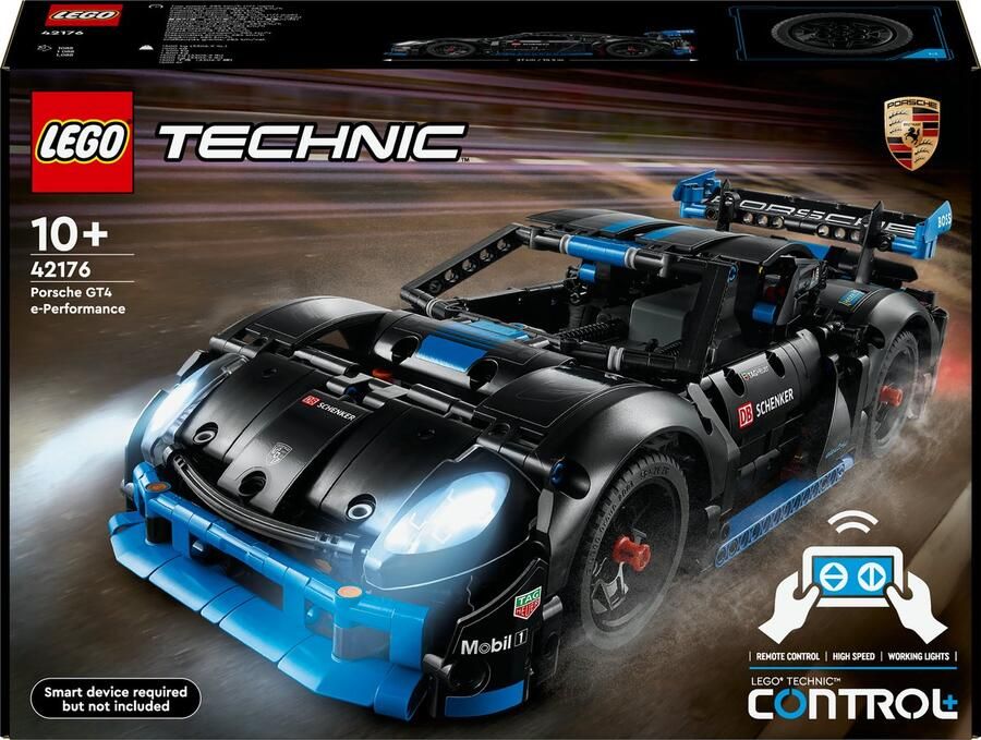 LEGO Technic Porsche GT4 e-Performance racewagen Op Afstand Bestuurbaar Auto Speelgoed 42176 - Foto 2