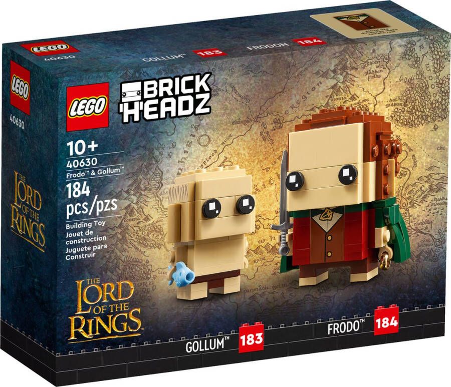 LEGO Lord of the Rings Brickheadz 40630 Frodo & Gollum