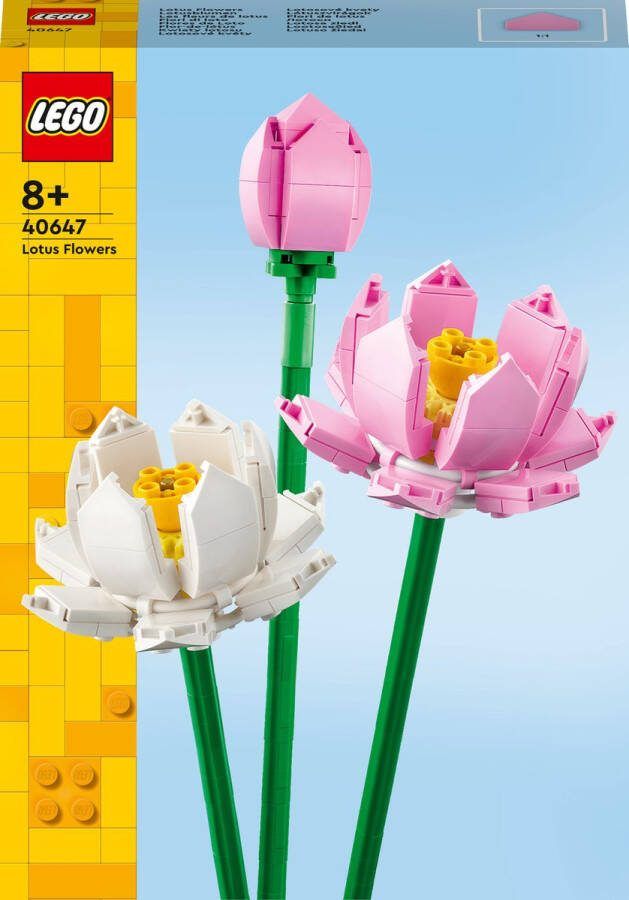 LEGO Botanical Collection Lotusbloemen Bloemen Bouw en Decoratie Set voor Meisjes en Jongens 40647