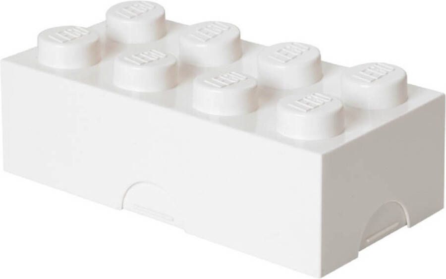 LEGO Lunchbox Brick 8 Polypropyleen Wit