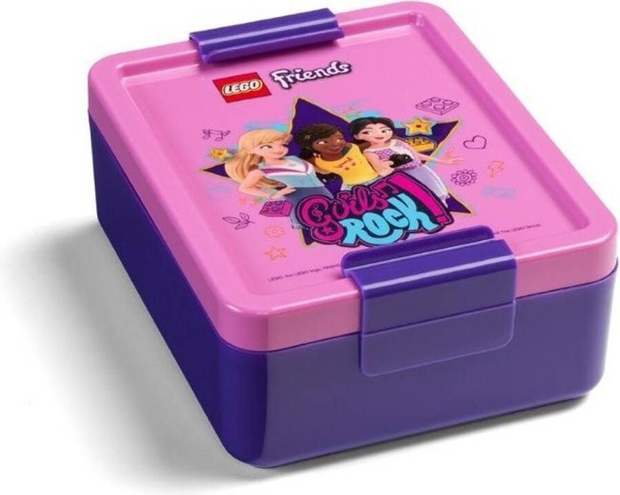 LEGO Lunchbox Friends Polypropyleen Paars