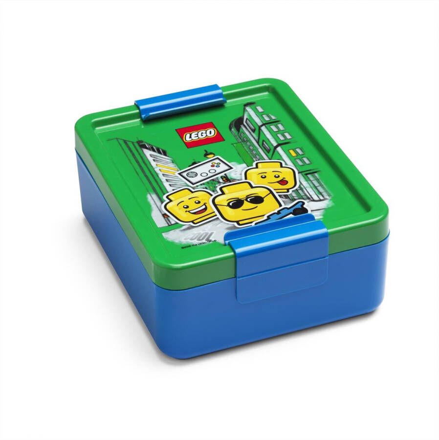 LEGO Lunchbox Iconic Boy Blauw Groen