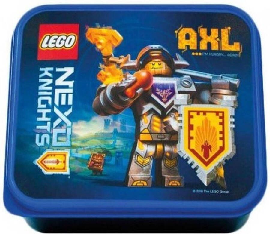 LEGO Lunchbox Nexo Knights Blauw